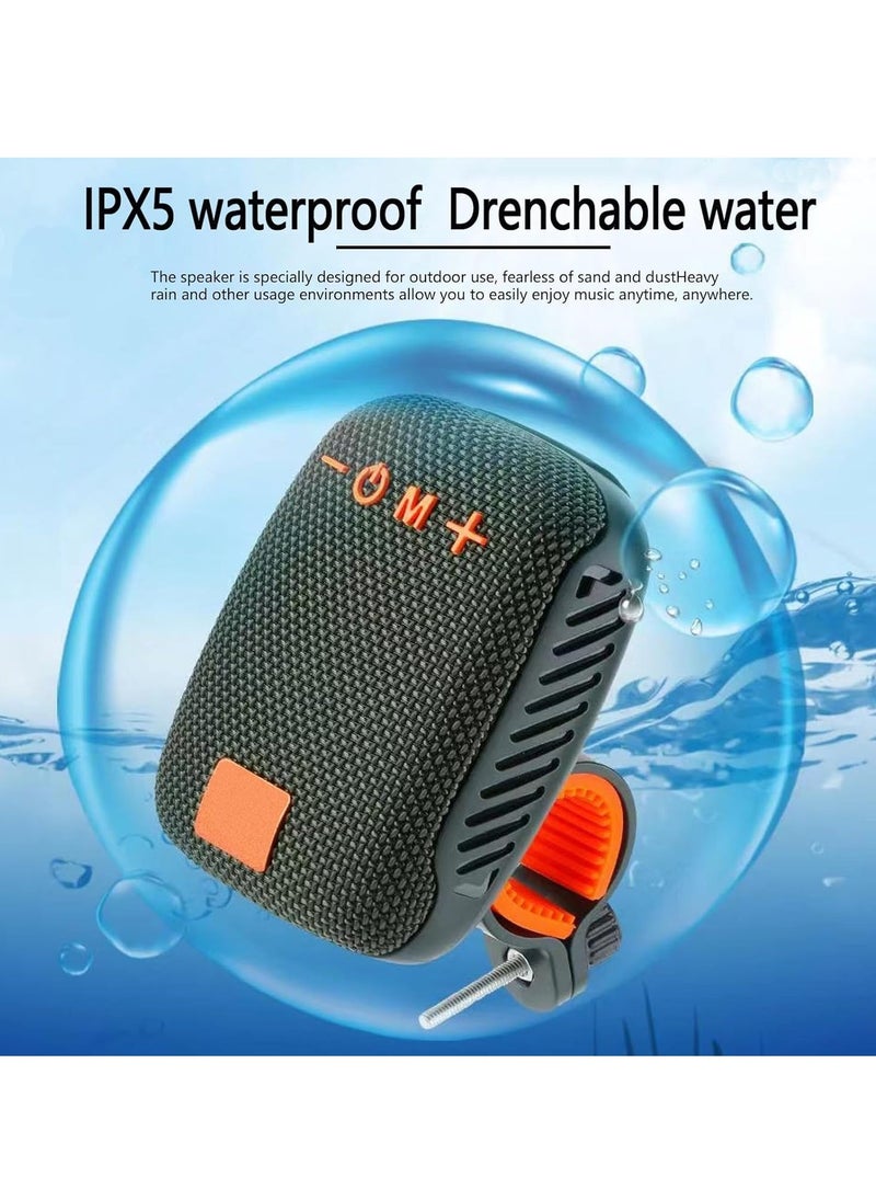 Beauenty Compact Music Player, Bluetooth Speaker, Lightweight Portable Speaker, Bike-Mounted Music Device, Memory Card Music Player, Pocket Hiking Music Player, Outdoor Riding Fixed Stand Speaker - Image 4