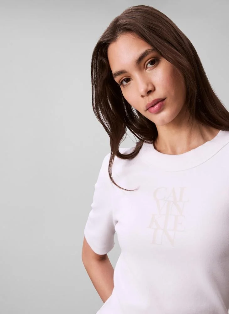 Calvin Klein Jeans Graphic Crew Neck T-shirt