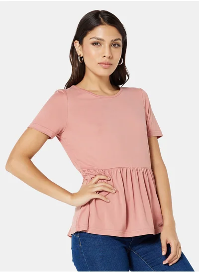 فيرو مودا Peplum Hem Top