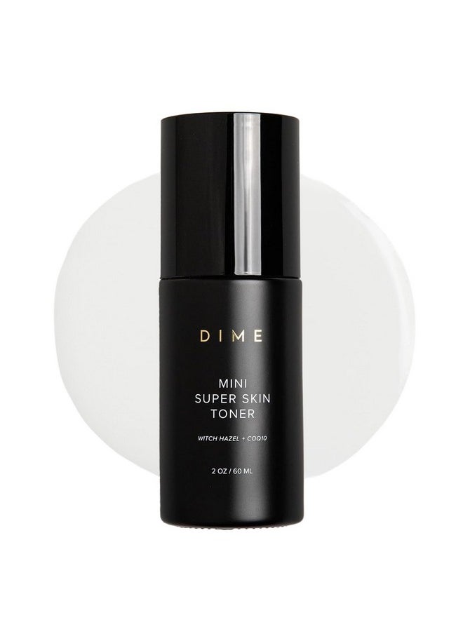 DIME - Beauty Mini Super Skin Toner, Alcohol-Free Witch Hazel Toner, Travel-Size Toner With Cucumber Extract, 2 Oz / 60 Ml - Image 1