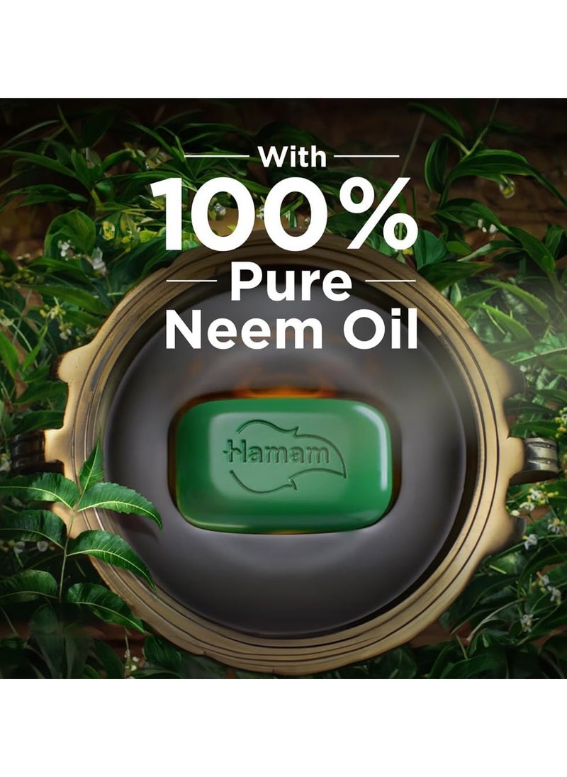 همام صابون زيت النعيم النقي 100% 150 جرام (عبوة من 6 قطع)  - Image 4