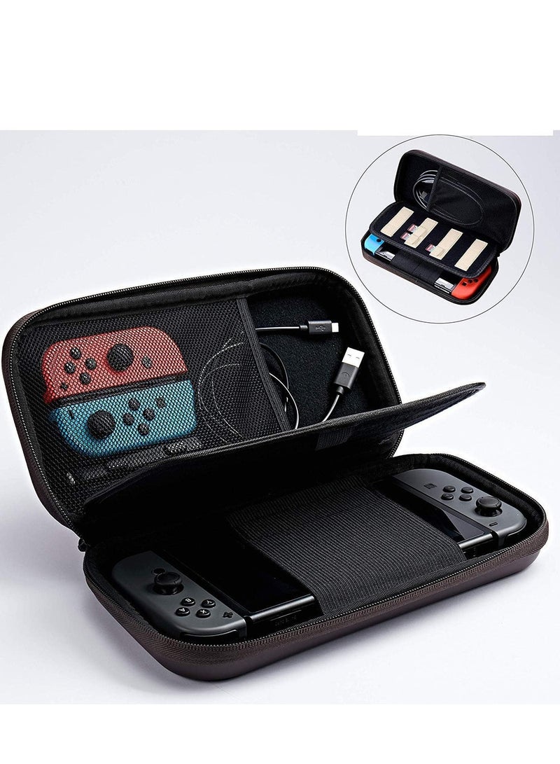 كيس حمل التبديل متوافق مع Nintendo Switch و Switch OLED محمول كيس السفر لملحقات وحدة التحكم - Image 5