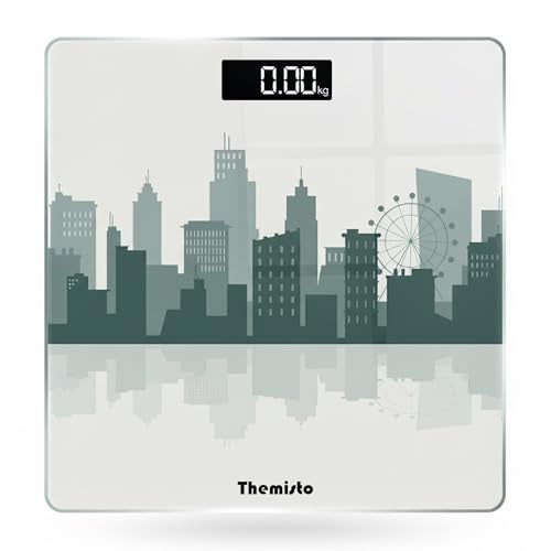 Themisto TH-WS40D Body weight Scale, With High Precision Sensors | Backlit Display | 180 Kg | Made in India - Image 1
