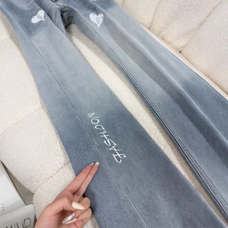 Unisex Classic Denim Jeans Loose Fit Daily Outdoor Wear - Image 3