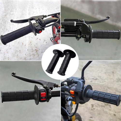 Royitay Twist Throttle Handle Grips,48" Bent Throttle Cable Replacement for 50 110 125 150 250cc Mb165 Mb200 Pit Dirt Bike Baja Warrior 200cc TaoTao Quad Honda XR200R Coleman CT200U Mini Bike Scooter - Image 2