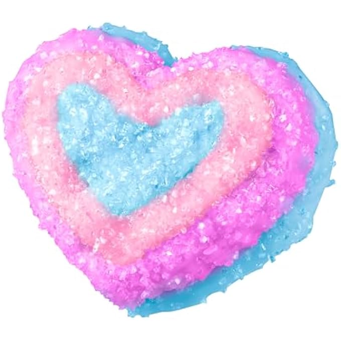 ORB Tabalicious Sugar Pops TABA Squishy Rainbow Heart Toy - Blue, Purple, Pink Heart with Sparkles - Soft, Sticky TABA Squishies - Fun Squishy Stress Ball Toys - Kawaii Fidget Toys for Kids, Adults - Image 3