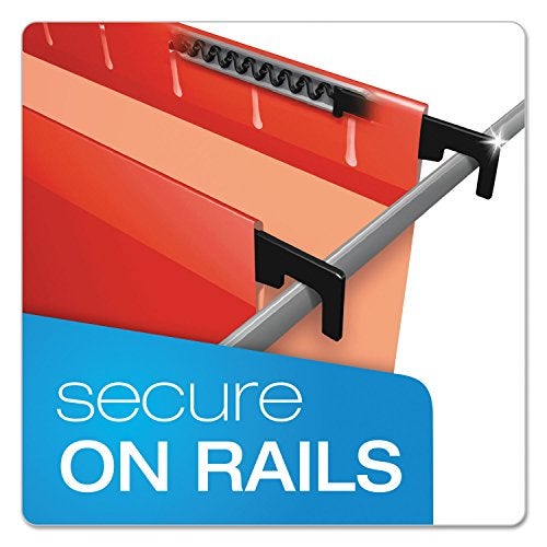 Pendaflex SureHook Reinforced Hanging Folders, Letter Size, Red, 20 per Box (6152 1/5 RED) - Image 2