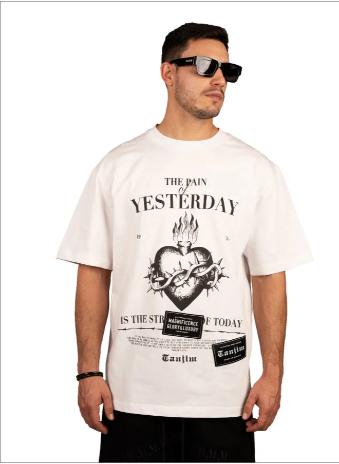 TANJIM SQUAD - HEART T-SHIRT WHITE