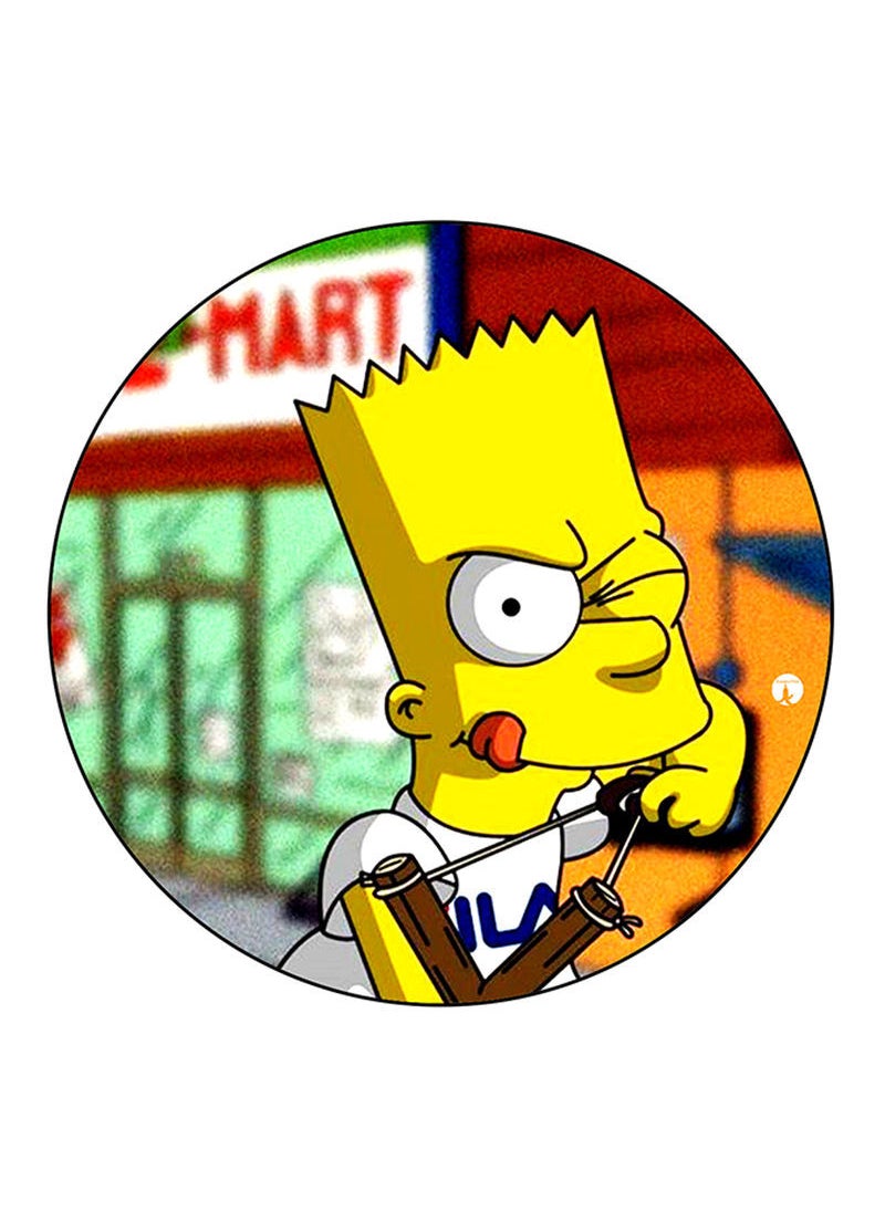 RKN Simpsons Printed Mouse Pad Multicolour 