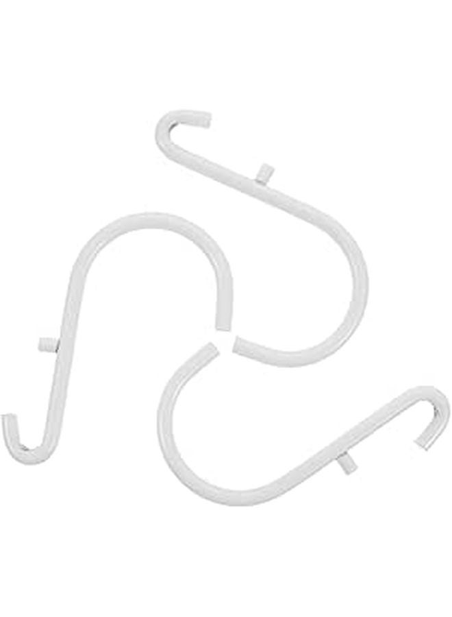 Heavy Duty J Shape Pegboard Hooks 3 Pack Stainless Steel Garage Workshop Storage - Image 1