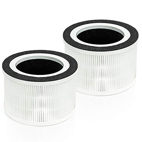 Flintar Allo Replacement Filter Compatible with Afloia Fillo and MOOKA Allo Air Purifier 3in1 Filtration 2Pack