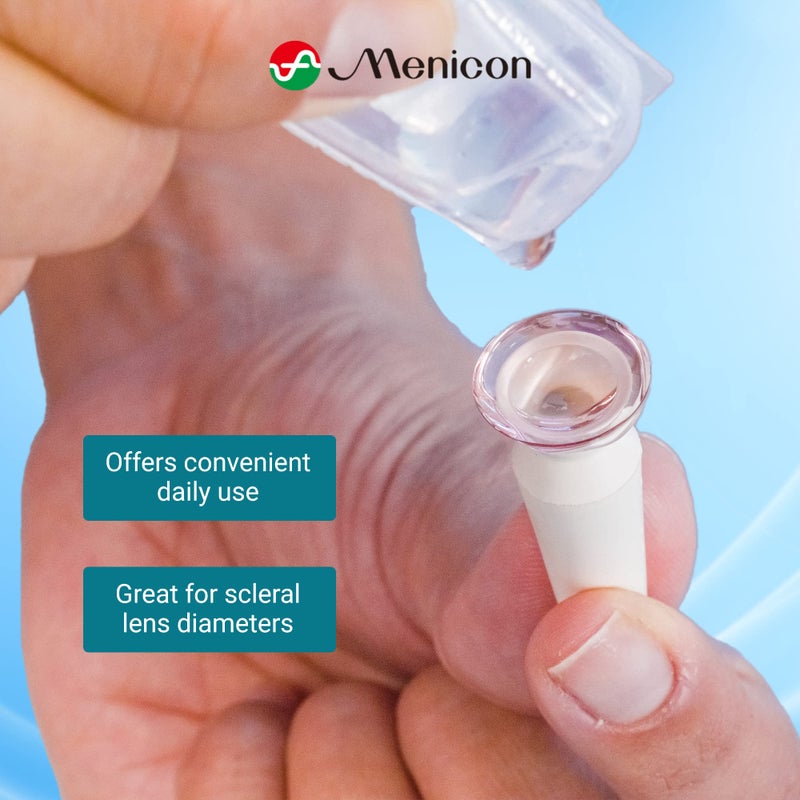 Menicon Menicon LacriPure Saline Contact Lens Solution, for Lens Rinse & Insertion, 98 Vials, 5ml  - Image 5