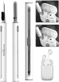 Wilbeva Wilbeva 2022 cleaner kit for airpods, bluetooth earbuds cleaning pen for airpods pro 1 2 3 samsung mi android earbuds, 3 in 1 compact multifunctional headphones case cleaning tools, Wireless 