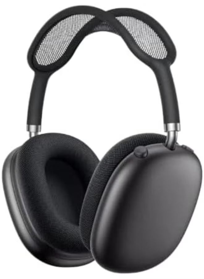 هوكو سماعات رأس W65 Plus ANC لتقليل الضوضاء بتقنية البلوتوث فوق الأذن لاسلكية كبيرة الحجم مع صوت عالي الدقة وسماعات رياضية مع زر - أسود. - Image 1