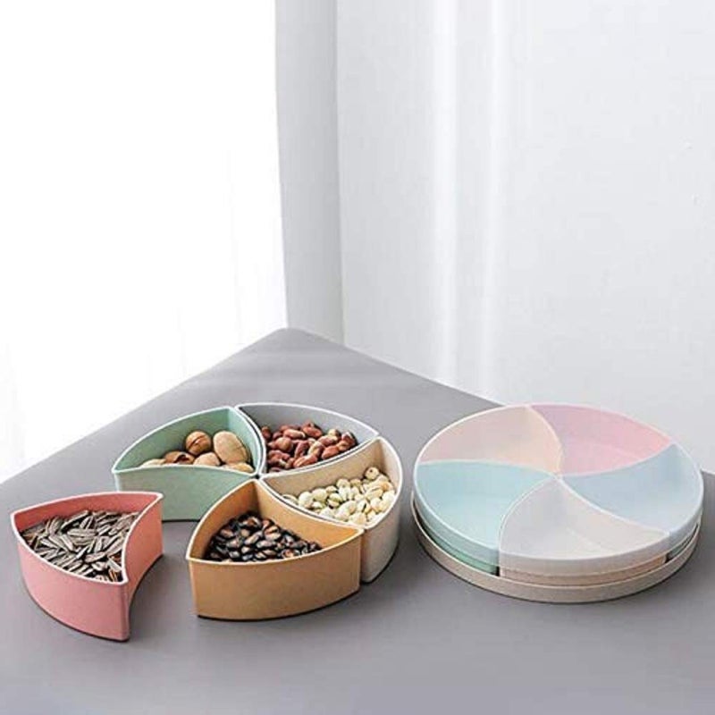 kytaste Five Divided Storage Container for Dried Fruit Candy Box - Image 5