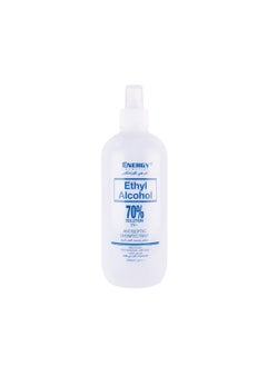 ENERGY COSMETICS Energy Ethyl Antiseptic Disinfectant 70% Alcohol Solution – Multi-Purpose Sanitizer for Home & Professional Use (500ml) 