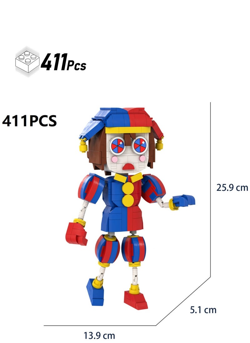 General 411 Pcs The Amazing Digital Circus Toy Building Block Pamni  - Image 1