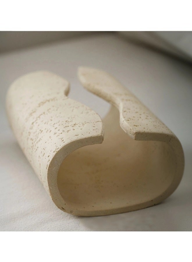 ShebSheb Tissue Box Cover Rectangle, Resin Facial Tissue Holder Covers Toilet Paper Holder, Tissue Holders Decorative Paper Dispenser Home Decor for Bathroom Kitchen Bedroom Living Room Office - Image 4