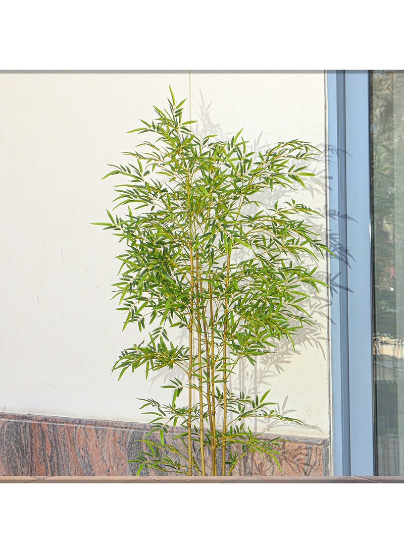 YATAI Artificial Bamboo Tree Realistic Plants Fake Decorative Trees Faux Potted Modern Tree with Lifelike Bamboo Leaves and Branches in Nursery Pot for Home Office (210 Cm) - pzsku/ZB42A23F9466E85A9C900Z/45/_/1704443850/2d18c266-f8eb-4bbf-86df-634f01685a56