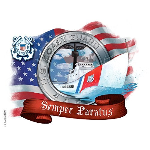 Tervis Coast Guard Boat Made in USA Double Walled Insulated Tumbler Travel Cup Keeps Drinks Cold & Hot, 24oz, Blue Lid - Image 2