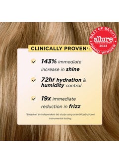 Gisou Gisou Honey Infused Hair Oil, Enriched with Mirsalehi Honey for Deep Nourishment, Hydration, Frizz Control, Heat Protection and Hair Shine, Hair Oil for Damaged Hair and Dry Hair (1.7 fl oz)  - Image 2