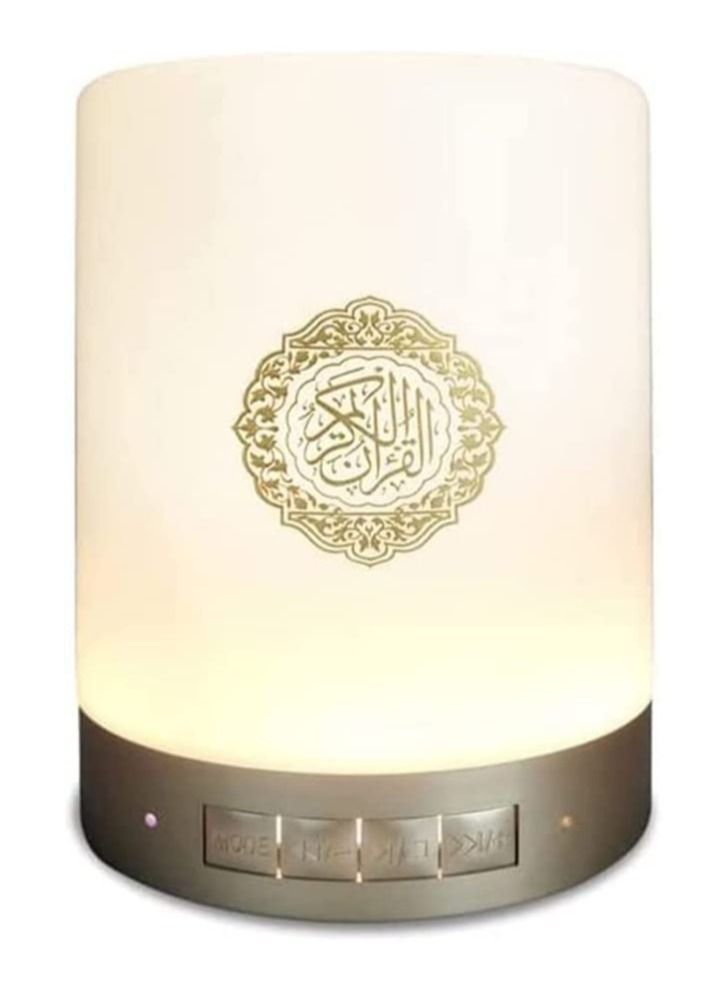 Quran Speaker Touch Lamp 4 in 1 Bluetooth Speaker with 7 Colors LED Light, Quran Recitations and Song FM Broadcast - Image 1