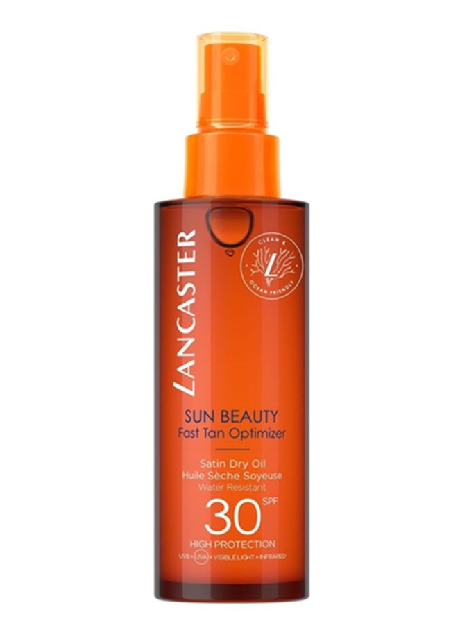 Lancaster SUN BEAUTY TANNING SATIN DRY BODY OIL SPF30 150ML 