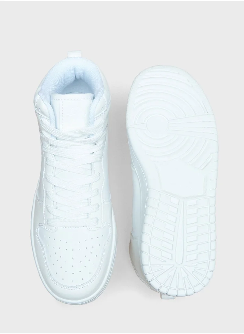 Oaklan by Shoexpress Lace Up High Top Sneakers