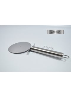 Afili Home Large Metal Pizza and Dough Cutter, Pizza Roulette, Dough Roulette  - Image 2