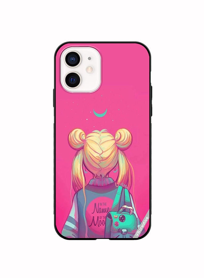 VR CREATIVE Protective Case Cover For Apple iPhone 12 mini In The Name Of The Moon Design Multicolour - Image 1