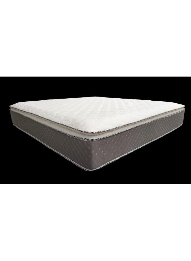 Generic Home Genie Mattresses - Soft Pillow Top Spring Mattress Queen Size (160Cm X 200Cm)  - Image 2