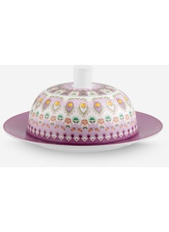 Pip Studio Lily & Lotus Purple Porcelain Butter Bowl 17X8 cm  - Image 2