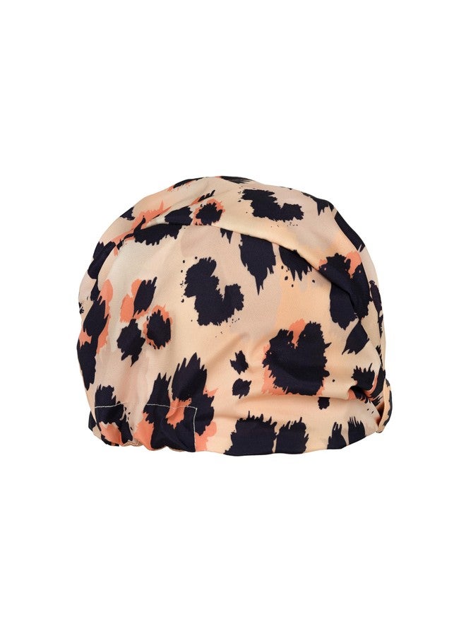 invisibobble - SET Showerwrap Leo - Waterproof Shower Cap - Protects Hair from Moisture & Frizz - Stylish Leopard Print - Reusable & Fashionable - Image 2