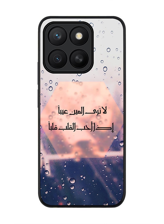 Stylizedd For Honor X8c Case,Slim fit Camera Protection, Shockproof Thin Phone cover  - When The Heart Loves