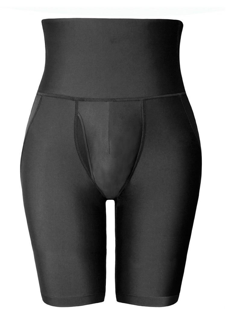 Jolly Chic Men Plain Body Shaper Bottoms Black - Image 4