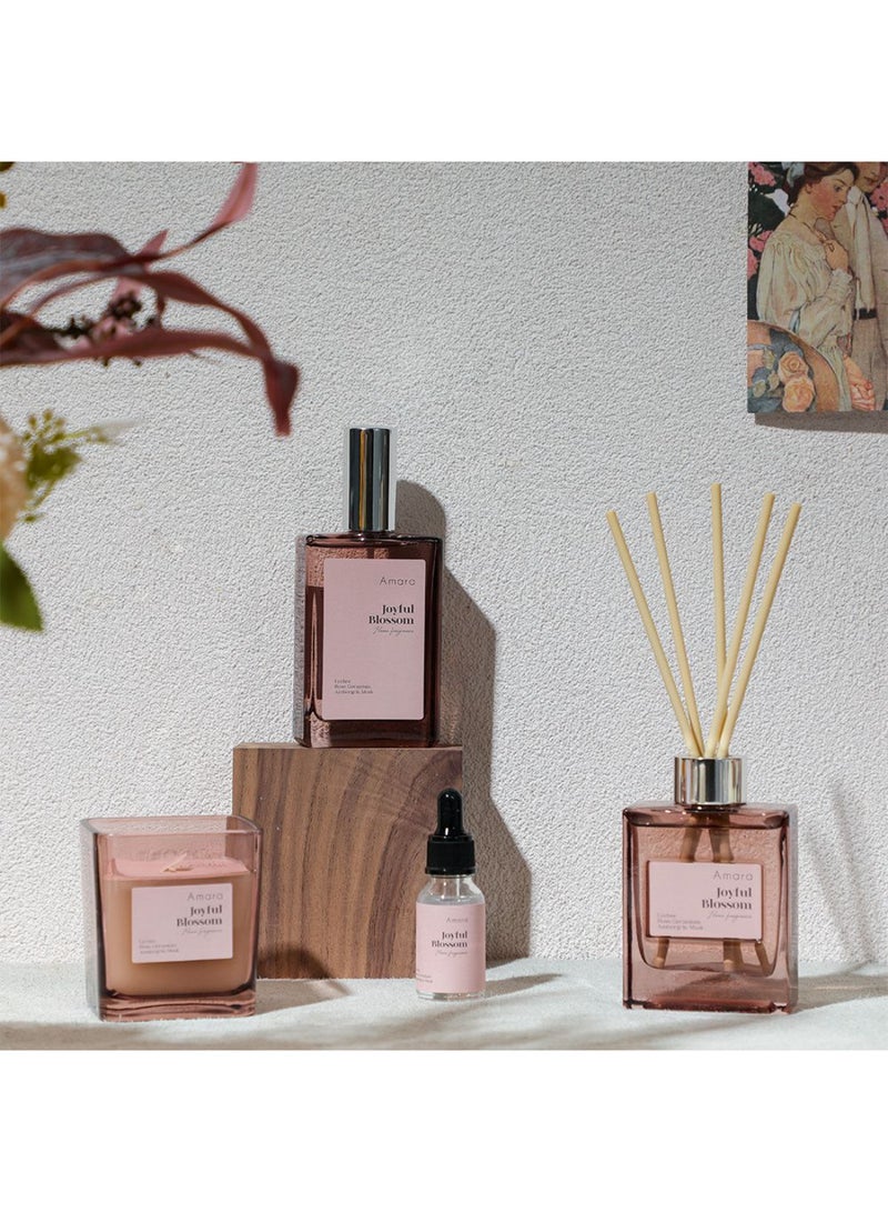 DANUBE HOME زيت عطر أمارا هومبل جويفل بلوسوم - زيت أروماثيرابي فاخر للناشرات، المنزل والمكتب، رائحة زهرية مبهجة لتعزيز المزاج، الاسترخاء وتجديد الهواء الفاخر 15 مل D29XH65Mm - Image 3