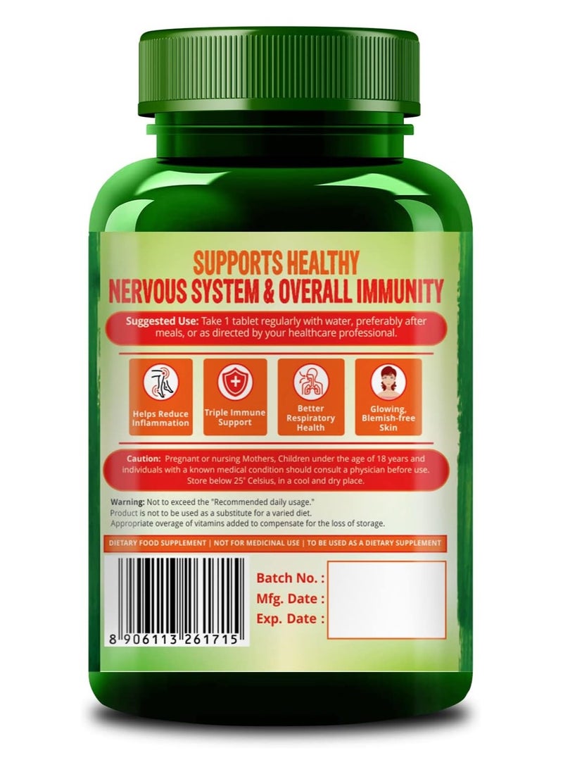 Himalayan organics - Himalayan Organics Vitamin C 120 Tablets - Image 1
