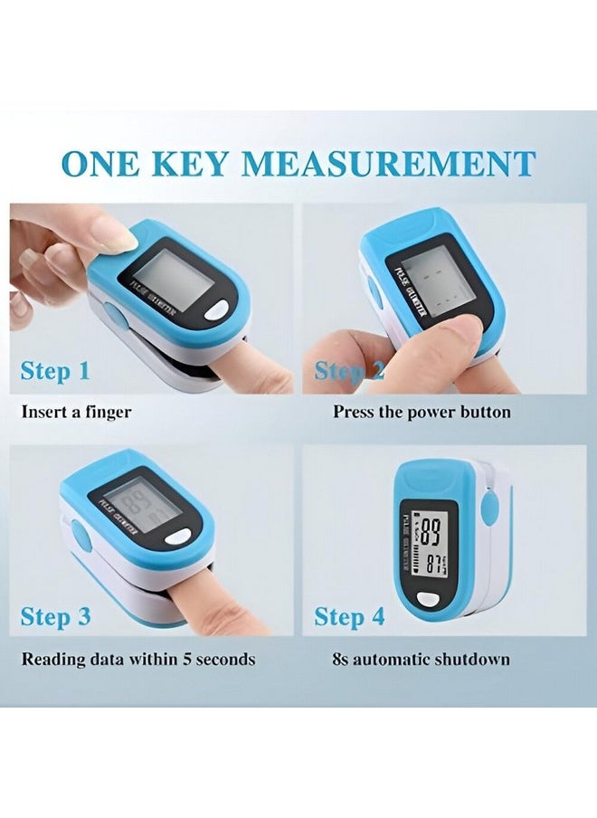 MCP Bm1000A Pulse Oximeter With Oxygen Saturation Monitor, Heart Rate And Spo2 Levels Oxygen Meter With Led Display Pulse Oximeter  - Image 3