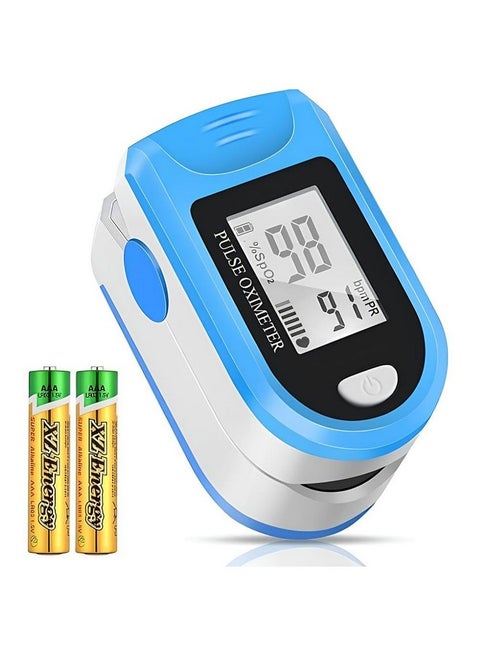 Bm1000A Pulse Oximeter With Oxygen Saturation Monitor, Heart Rate And Spo2 Levels Oxygen Meter With Led Display Pulse Oximeter