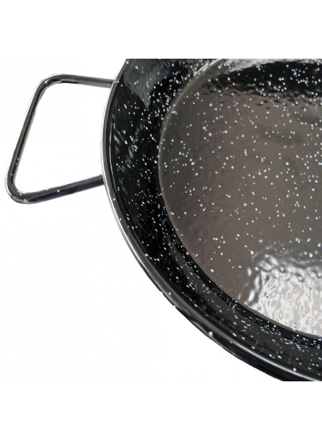 Garcima 11-Inch Enameled Steel Paella Pan, 28cm - Image 2