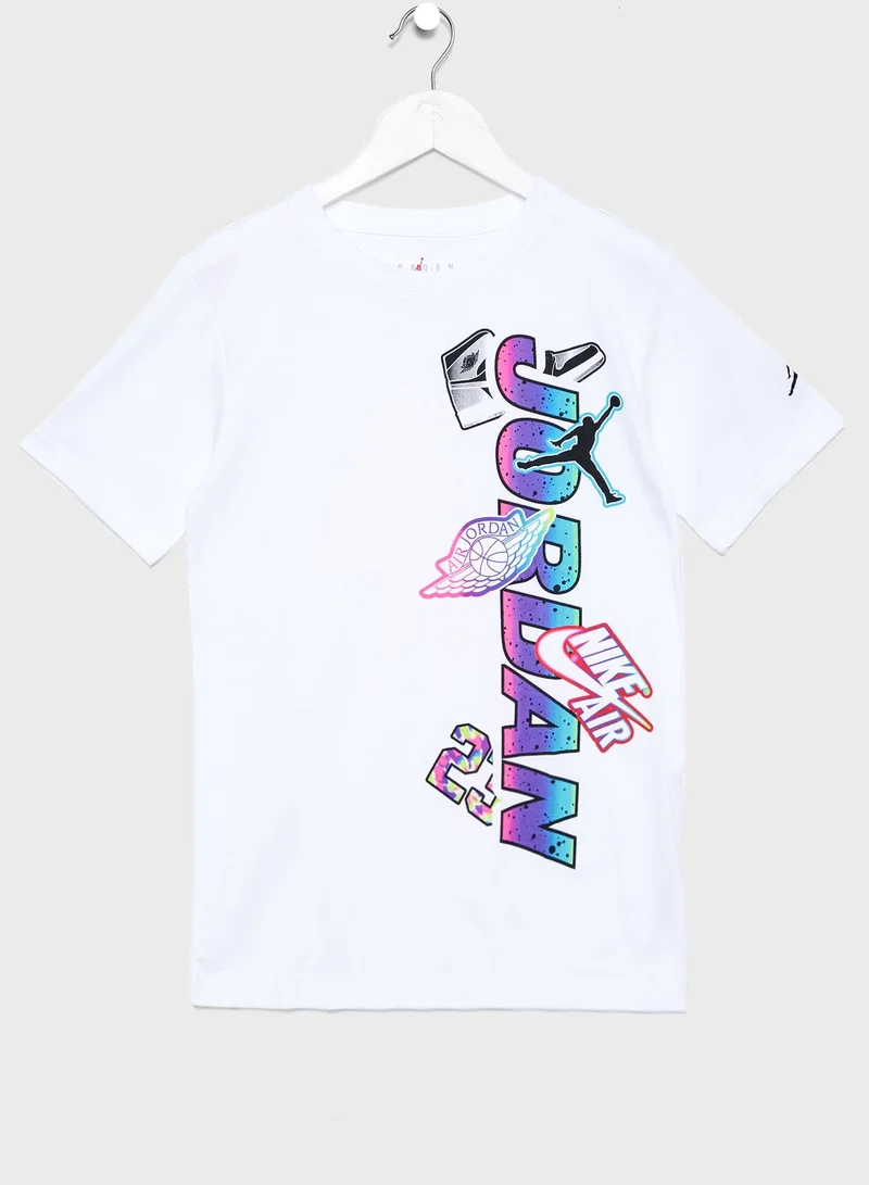 Jordan Youth Jordan Sticker Attack T-Shirt