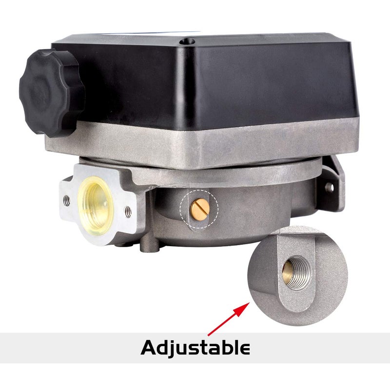 None/Brand Aluminum Mechanical Fuel Transfer Meter 7 to 20 GPM 4-Digital Batch Display for All Fuel Transfer Pumps - Image 3