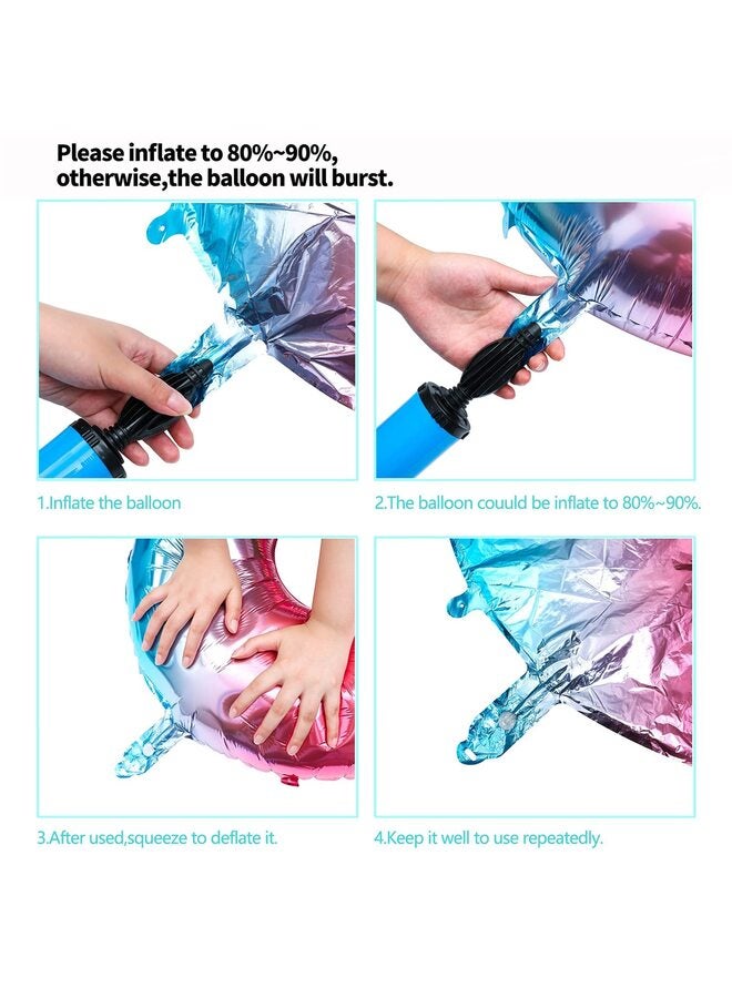 9 Number Balloon, 40 Inch Colored jelly Number Balloons for Birthday Decorations, Large Jumbo Foil Colorful Number Ballons for Anniversary or New Year Party Décor - Image 3