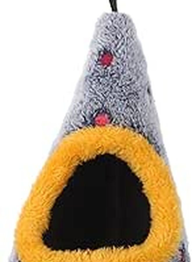 Thickened Cotton Bird Nest Bed Hanging Cozy Hut For Parakeet Budgie Cage - Image 1