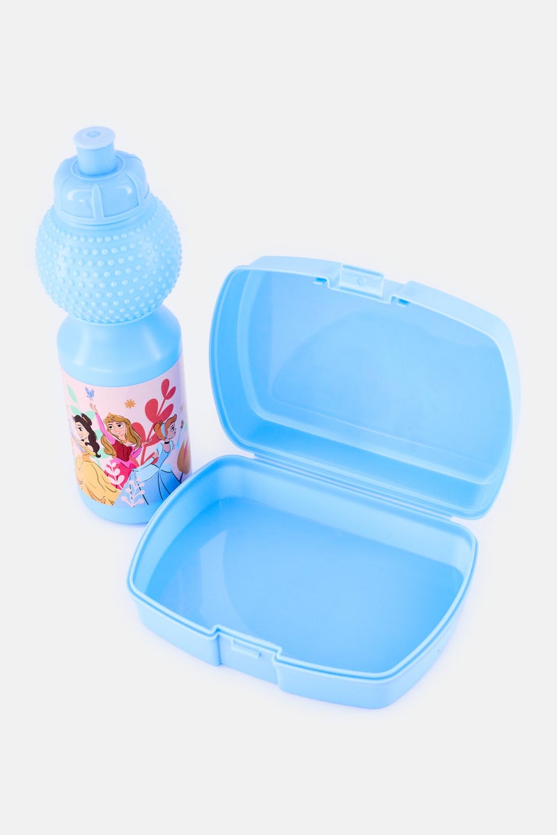 Disney Princess Kids Girl 3in1 Funny Face Friends Backpack Set, Multicolor - Image 4