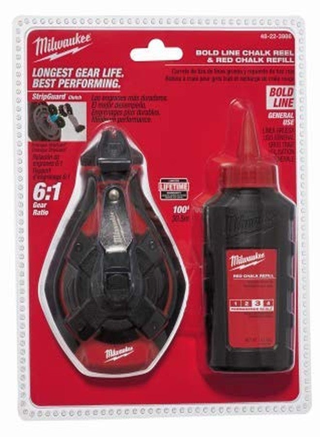ميلواكي بكرة طباشير Bold Line من Milwaukee ELEC Tool رقم 48-22-3986 (عبوة من قطعتين)
