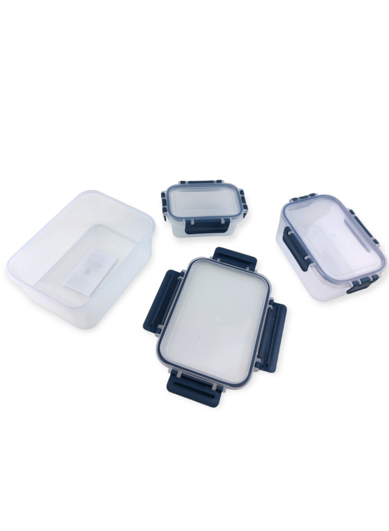 فولي لايف صندوق تخزين طعام مستطيل - 3 قطع - Image 2