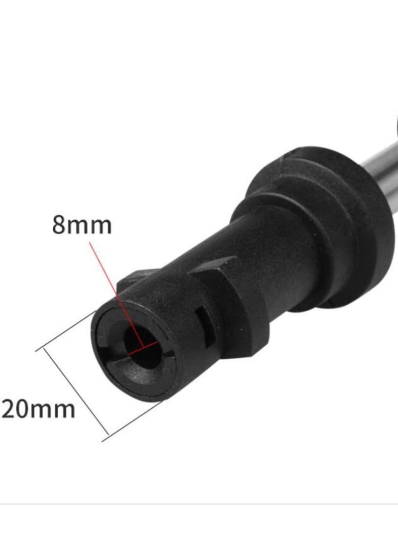 SYOSI - High Pressure Hose Nozzle for Karcher K2-K7 High Pressure Power Washer Wand with 5 Hose Nozzle Tips Pressure Water Gun Nozzle for Garden Hose Portable Washing Wand Water for Car Outdoor Window - Image 1