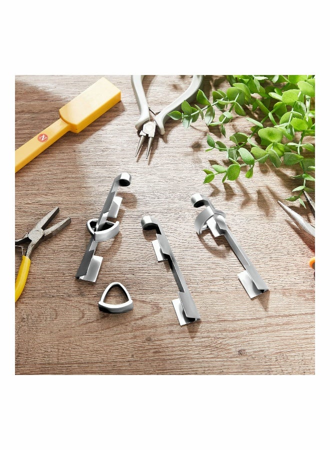 3 قطع مجموعة إصلاح مشبك طرف عصا البلياردو من الفولاذ المقاوم للصدأ - مثالي لملحقات عصي البلياردو وطاولات البلياردو - Image 2