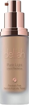 delilah Pure Light Liquid Radiance Halo For Women 101 oz Foundation - Image 1